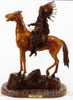 074 Mounted Indian Chief by Carl Kauba