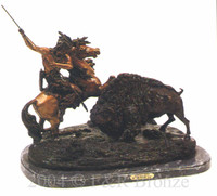 082 Buffalo Hunt by Theodore Bau 