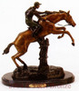 083 Jumping Horse with Jockey by Antoine Bofill 