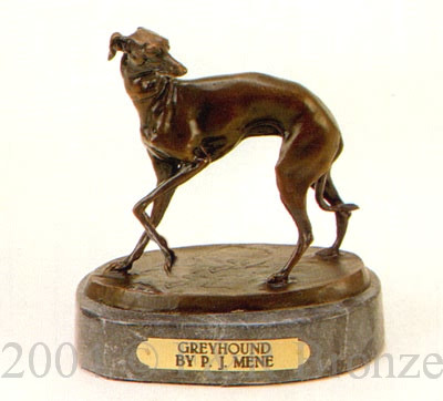 102 Greyhound by Pierre Jules Mene 
