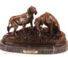 104 Groupe Chiens Au Repos by Pierre Jules Mene
