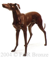 108 Greyhound  Bronze Statue by Pierre Jules Mene