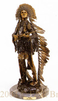 065 War Bronze Staute by Carl Kauba 
