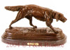 125 Setter Bronze Statue by Jules Moigniez