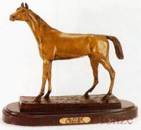 129 Racehorse Bronze Statue by Jules Moigniez