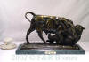133 Bear and Bull  Bronze Statue by Isadore Jules Bonheur
