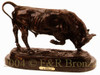 137 Bull Head Down Bronze Statue by Isidore Jules Bonheur