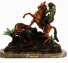 141 Cougar Attack Bronze Statue by Antoine Barye