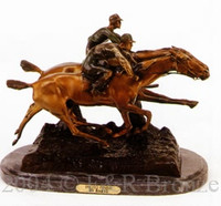 142 Photo Finish Bronze Statue by Antoine Barye