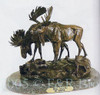 143 Moose Bronze Statue by Antoine Barye