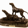 161 Hunting Dogs Bronze Statue by Av. Coupe De Fusil