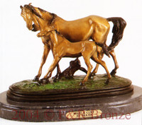 165 Mare & Colt by Fratin
