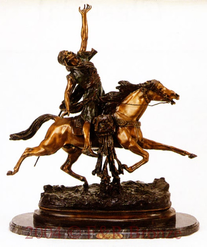175 Fantastic Arab Bronze Statue by Rancoulet