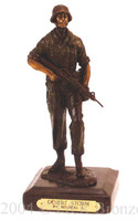 193 Desert Storm Bronze Statue by Micheal S.