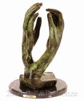 206 Cathedral Bronze Statue by Auguste Rodin 