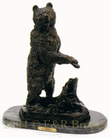 149 Grizzly Bronze Statue by Liberich