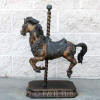 168 Carousel Horse Bronze Sattue by Carmel (Regular)