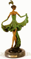 218 Sophistication Bronze Statue by Louis Justin Icart