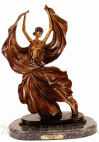 219 Fascination Bronze Statue by Louis Justin Icart 
