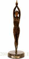 236 Starfish Dancer Bronze Statue by Demetre Chiparus