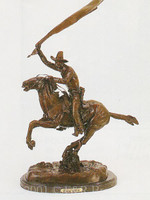 029 Bronco Saddle inspired by Frederic Remington