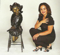810 Girl On Stool