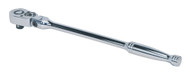 Sealey AK661F Ratchet Wrench Flexi-Head 300mm 3/8"Sq Drive Pear-Head Flip Reverse