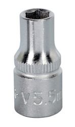 Sealey S14055 WallDriveå¬ Socket 5.5mm 1/4"Sq Drive