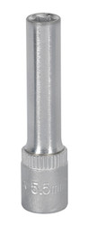 Sealey S14055D WallDriveå¬ Socket 5.5mm Deep 1/4"Sq Drive