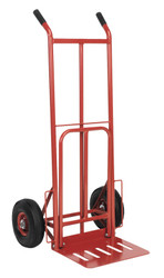 Sealey CST990 Sack Truck with Pneumatic Tyres & Foldable Toe 250kg Capacity