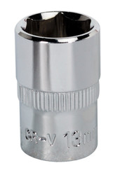 Sealey SP3813 WallDriveå¬ Socket 13mm 3/8"Sq Drive Fully Polished