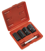 Sealey SX201 Locking Wheel Nut Removal Set 5pc 17, 19, 21, 22mm 1/2"Sq Drive