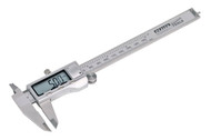 Sealey AK9621EV Digital Vernier Calliper 0-150mm(0-6") Stainless Steel