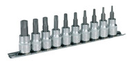 Sealey AK6207 TRX-Star Socket Bit Set 10pc 3/8"Sq Drive