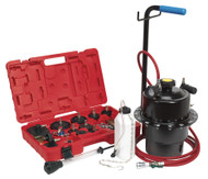 Sealey VS0204 Pneumatic Brake & Clutch Pressure Bleeder Kit