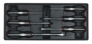 Sealey TBT14 Tool Tray with Screwdriver Set 6pc