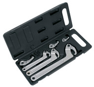 Sealey HWS03 Adjustable Hook & Pin Wrench Set 11pc