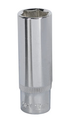 Sealey SP1412D WallDriveå¬ Socket 12mm Deep 1/4"Sq Drive Fully Polished
