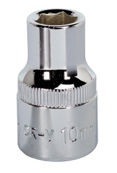 Sealey SP1210 WallDriveå¬ Socket 10mm 1/2"Sq Drive Fully Polished