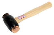 Sealey CRF35 Copper/Rawhide Faced Hammer 3.5lb Hickory Shaft