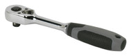 Sealey AK8946 Ratchet Wrench 1/4"Sq Drive Pear-Head Flip Reverse