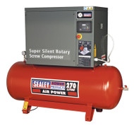 Sealey SSC12710 Screw Compressor 270ltr 10hp 3ph Low Noise