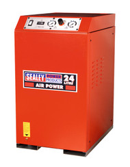 Sealey SAC82425VLN Compressor 270ltr Belt Drive 7.5hp 3ph 2-Stage with Cast Cylinders Low Noise