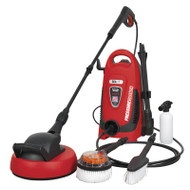 Sealey PW1600 Pressure Washer 110bar with TSS & Rotablast Nozzle 230V with Accessory Kit