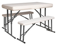 Sealey GL87 Portable Folding Table & Bench Set