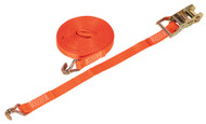 Sealey TD1508J Ratchet Tie Down 25mm x 8mtr Polyester Webbing 1500kg Load Test