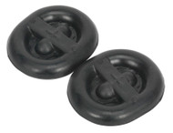 Sealey EX03 Exhaust Mounting Rubbers - L62 x D54 x H13.5 (Pack of 2)