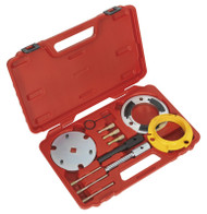 Sealey VSE5841A Diesel Engine Setting/Locking & Injection Pump Tool Kit - 2.0D, 2.2D, 2.4D Duratorq - Chain Drive