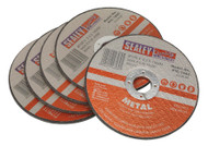 Sealey PTC/100C5 Cutting Disc Ì´Ìü100 x 3mm 16mm Bore Pack of 5