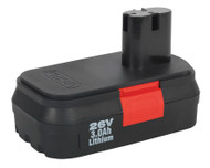 Sealey CP2600BP Cordless Power Tool Battery 26V 3Ah Li-ion for CP2600